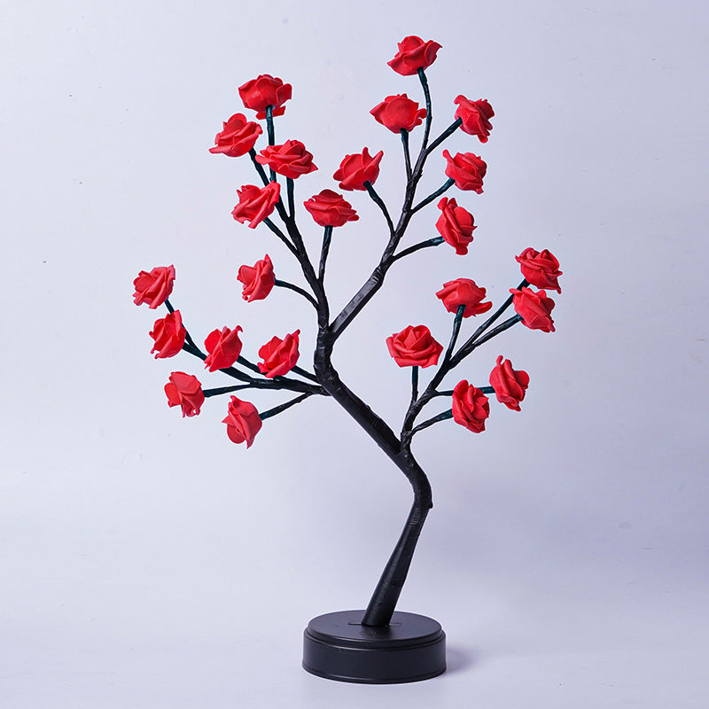 Rose Flower Tree Lamp