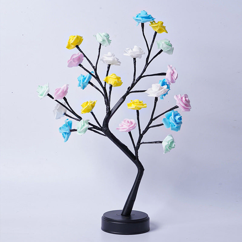 Rose Flower Tree Lamp