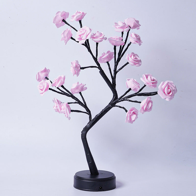 Rose Flower Tree Lamp