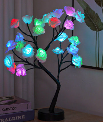 Rose Flower Tree Lamp